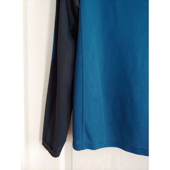 Arc'teryx Mens Teal Long Sleeve Activewear Athleisure Pullover Logo - Picture 11 of 16